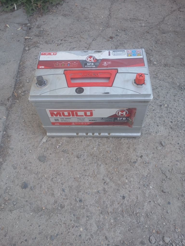 Продам аккумулятор  100ам. Бу.