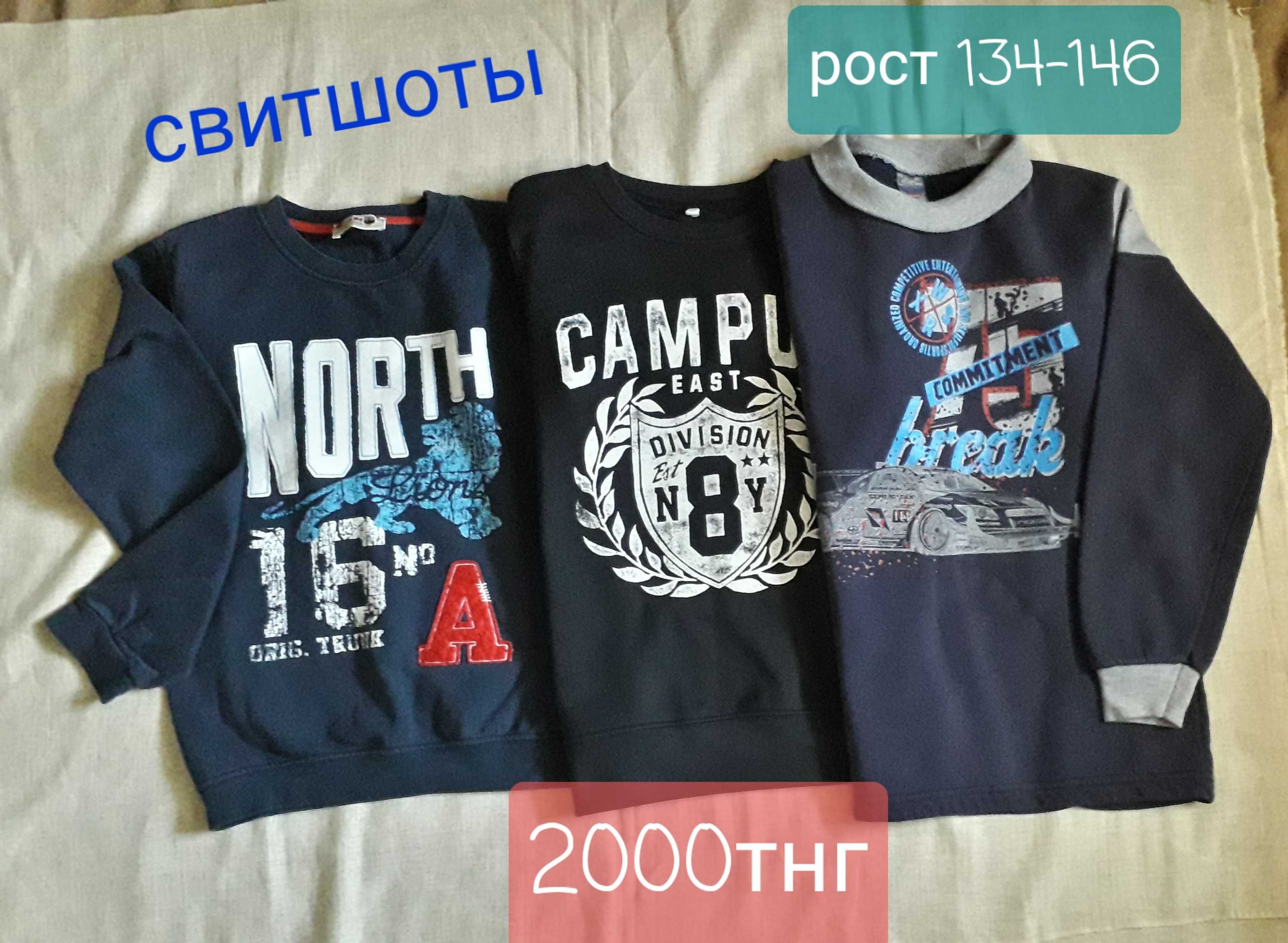 Толстовка, ветровка, свитшоты, джинсовка.