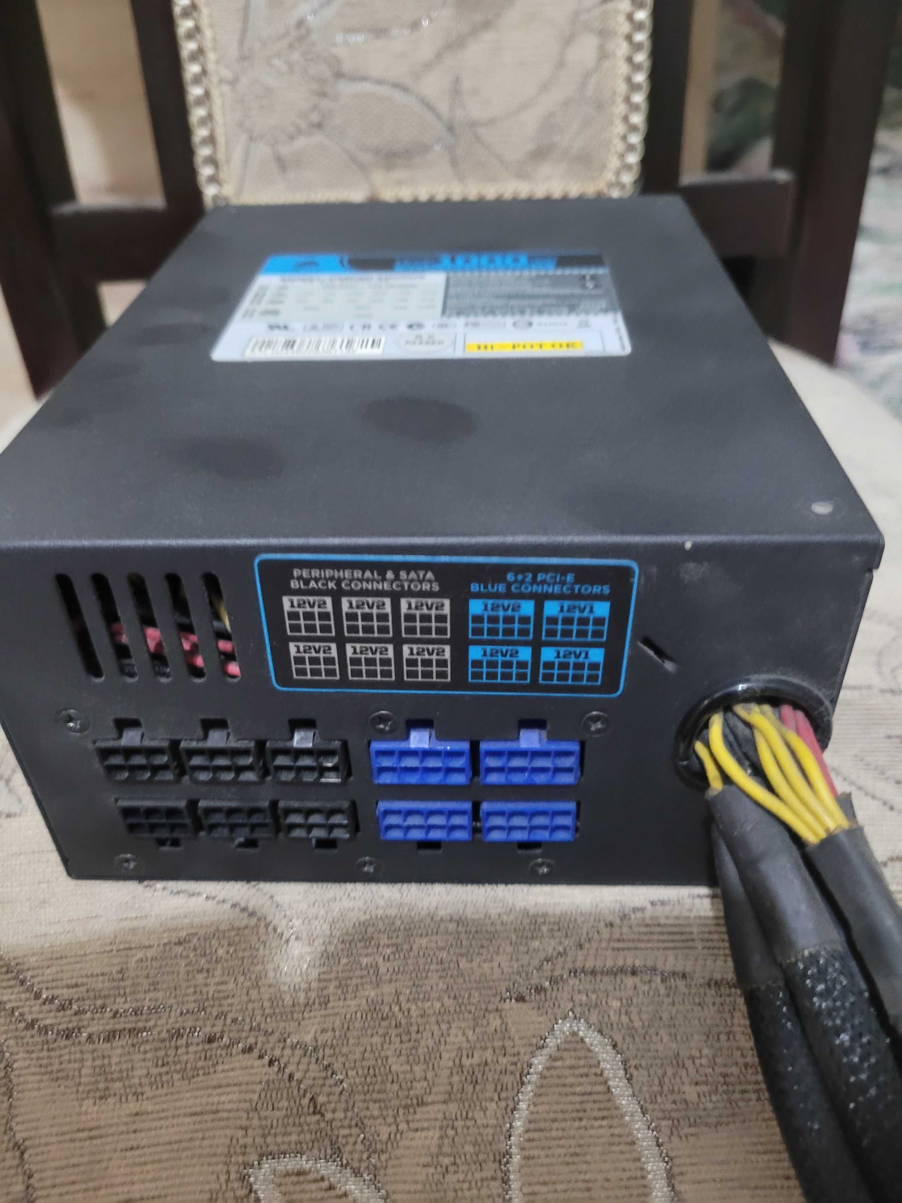 Блок питания Corsair 1000 ватт.