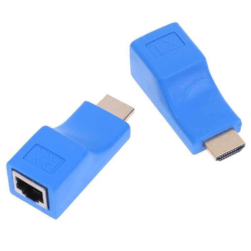 HDMI удлинитель к RJ45 сетевой передатчик приемник TX RX HD TV 1080P
