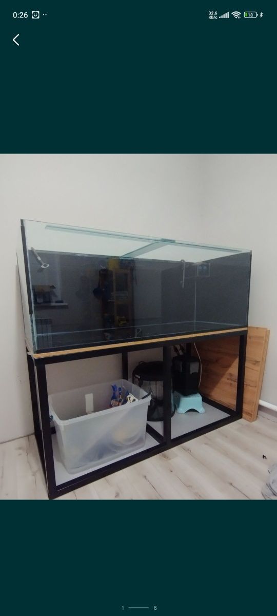 Продается аквариум на 570л.