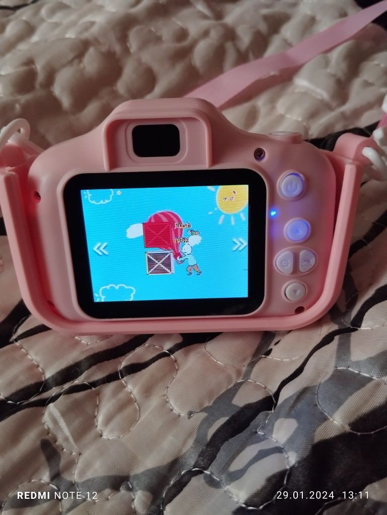Фотоаппарат детский с играми