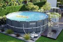Каркасный бассейн intex 488x122