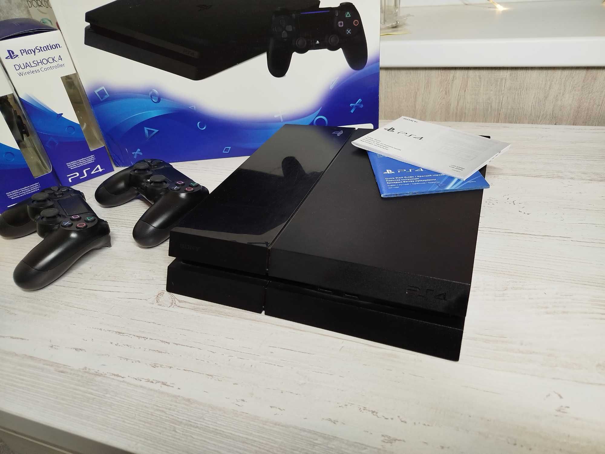 Playstation 4 ps4 + RDR2 2 джойстика