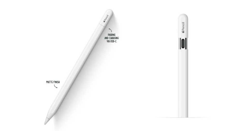 Apple Pencil (MUWA3AM/A) USB-C новые в упаковке