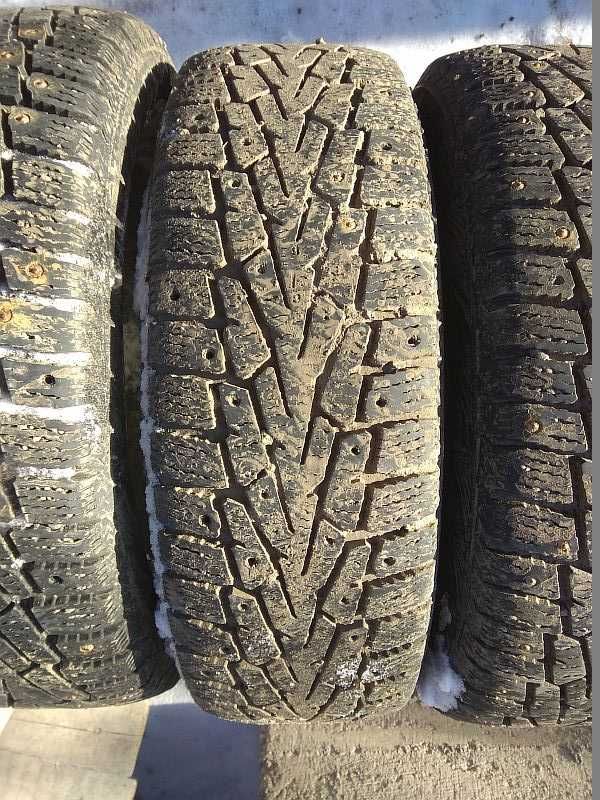 Шины 185/60 R15 - "Cordiant SnowCross" (Россия), зимние.