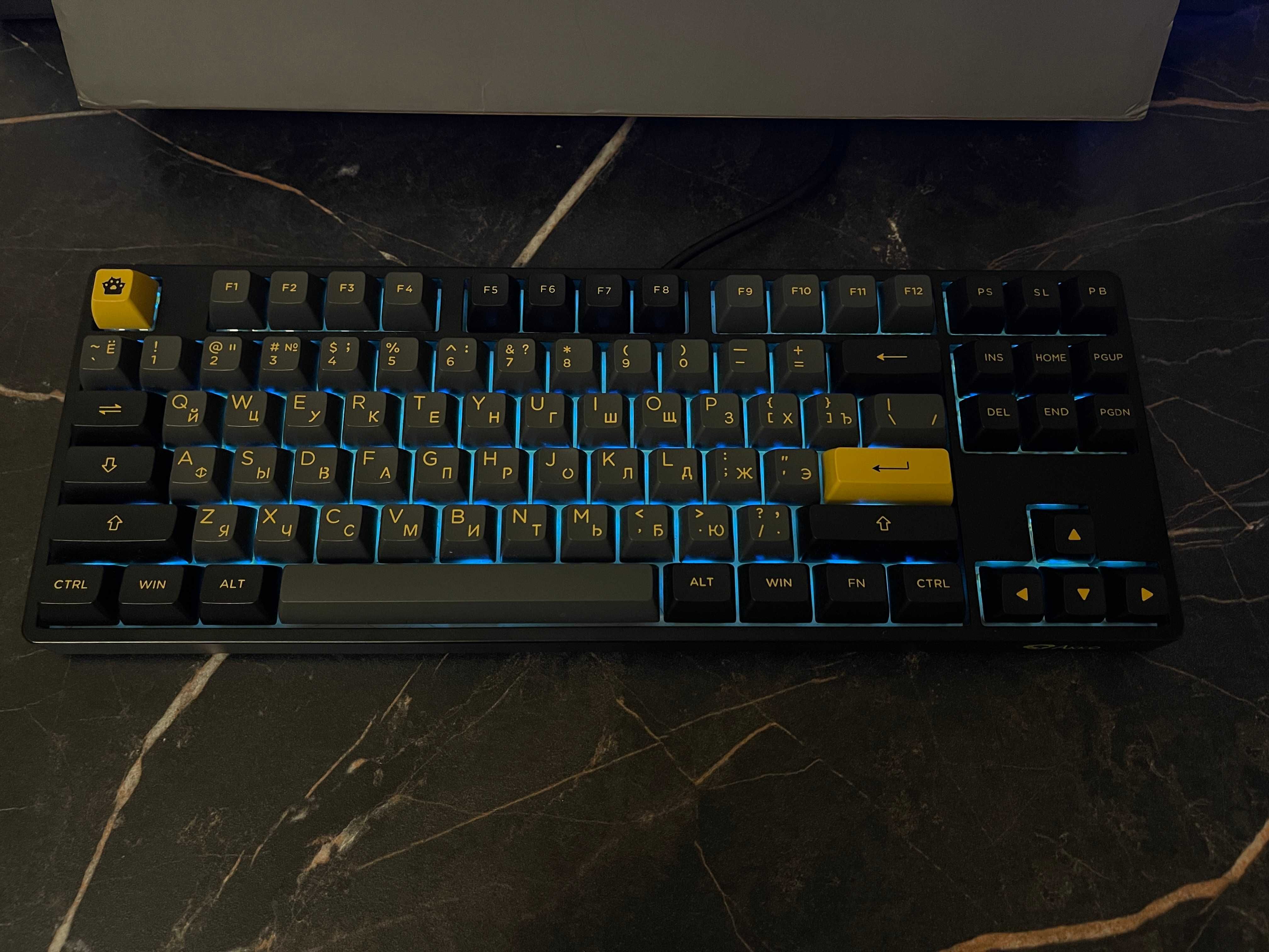 Клавиатура Akko 5087S Black & Gold