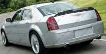 Губа накладка на задний бампер Chrysler 300c SRT