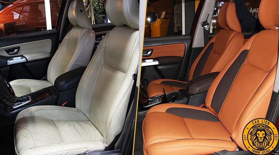 Перетяжка салона торпедо панели.Srs Airbag. Пошив салона реставрация
