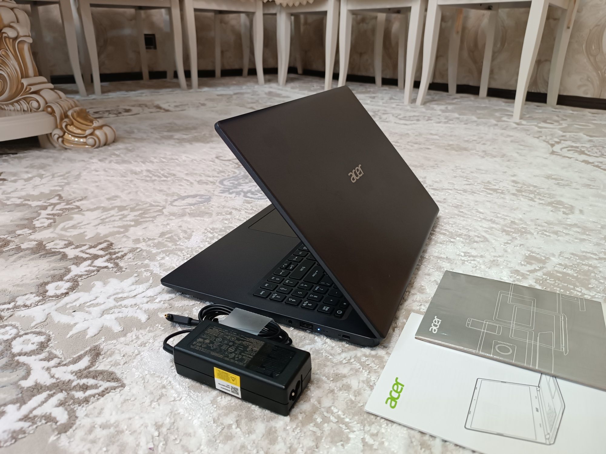Ноутбук ACER Core i3-7020 + Документы.