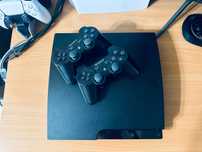 Sony PlayStation 3 Slim 1TB+60игр+2джойстика ПС3