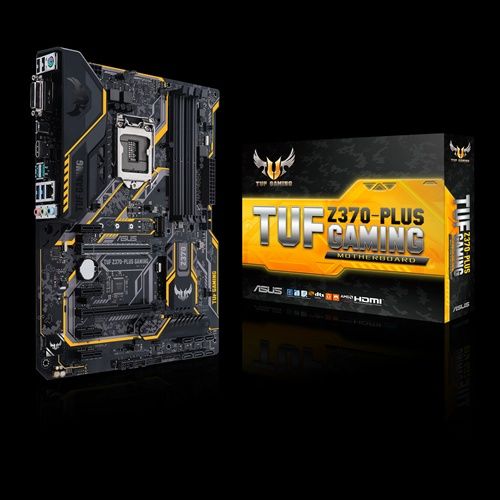 Asus z370 TUF Plus Gaming материнская плата.