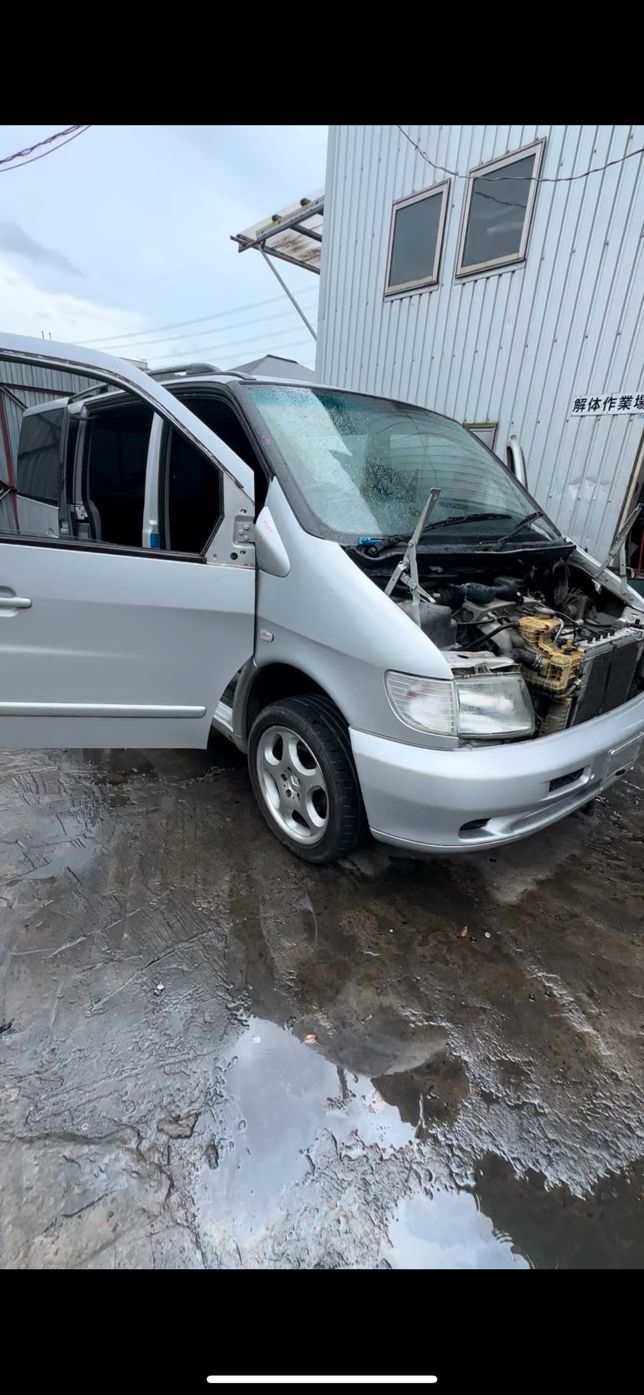 Мерседес Вито Mersedes Vito V-class 638 из Японии по запчастям