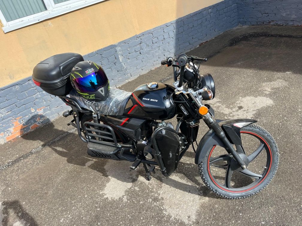 Мотоцикл  120 кубов механика новый обкатку не прошел