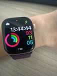 Смарт-часы Apple Watch Series 10 S/M 42 мм золотистый-бордовый