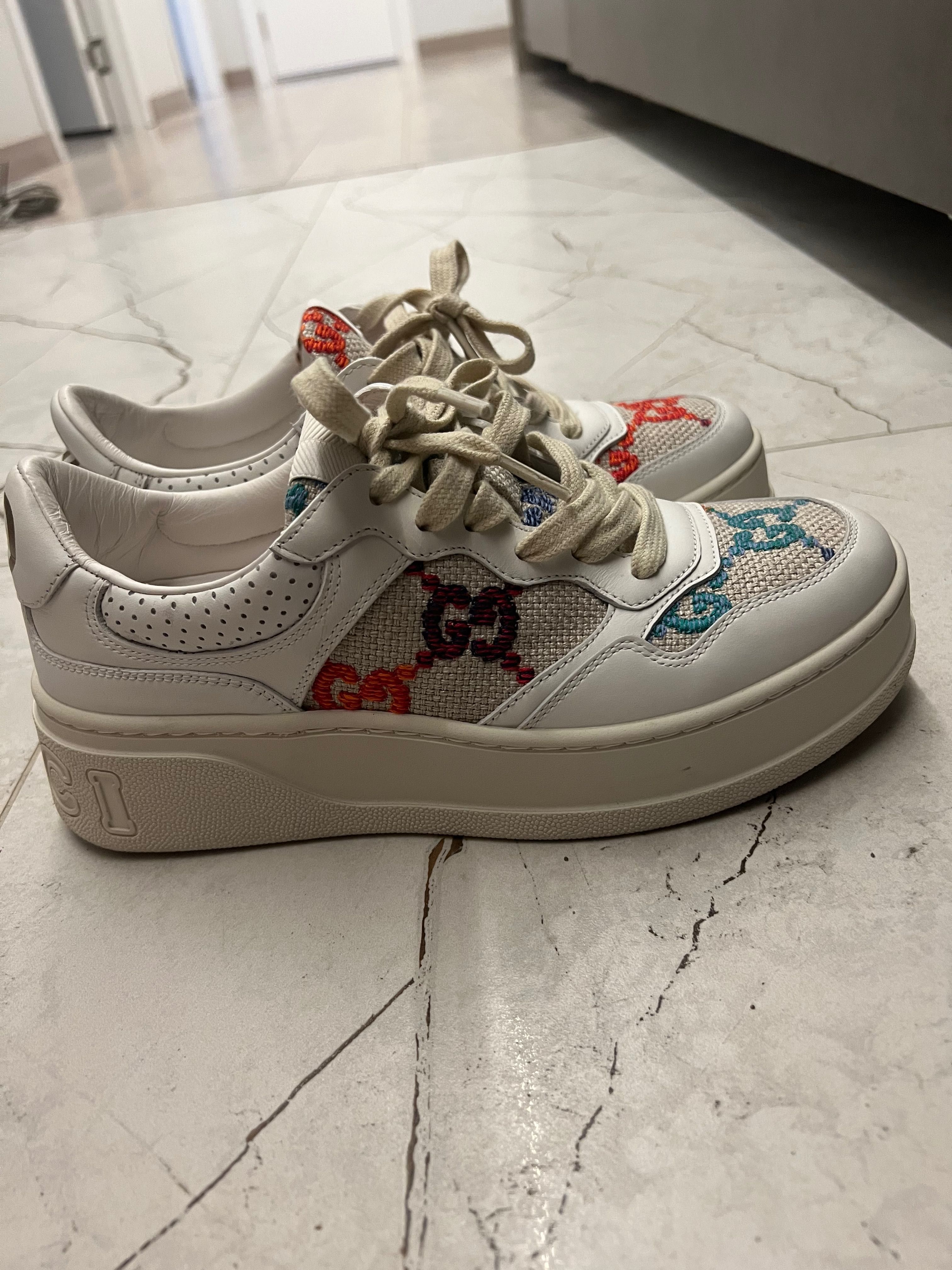 Кеды Gucci, почти новые