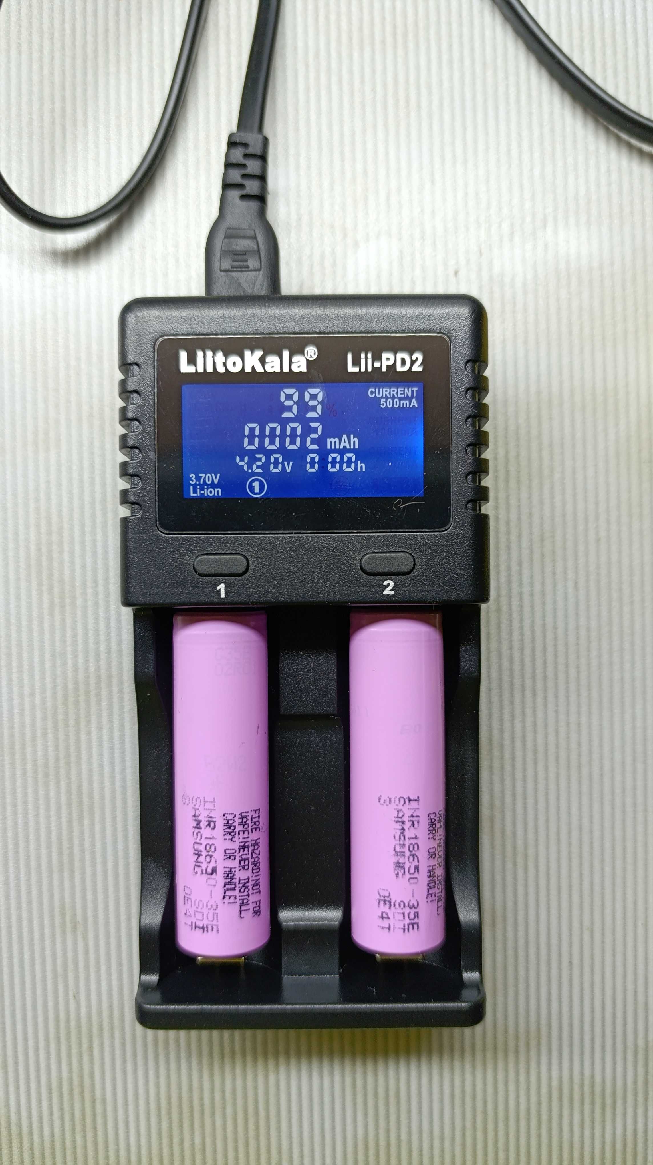 Зарядное устройство LiitoKala Lii-PD2, на гарантии