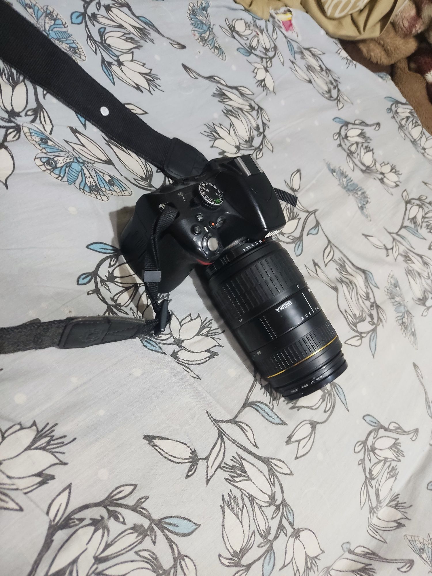 объектив Sigma 70-300mm в комплекте с камерой Nikon D5100