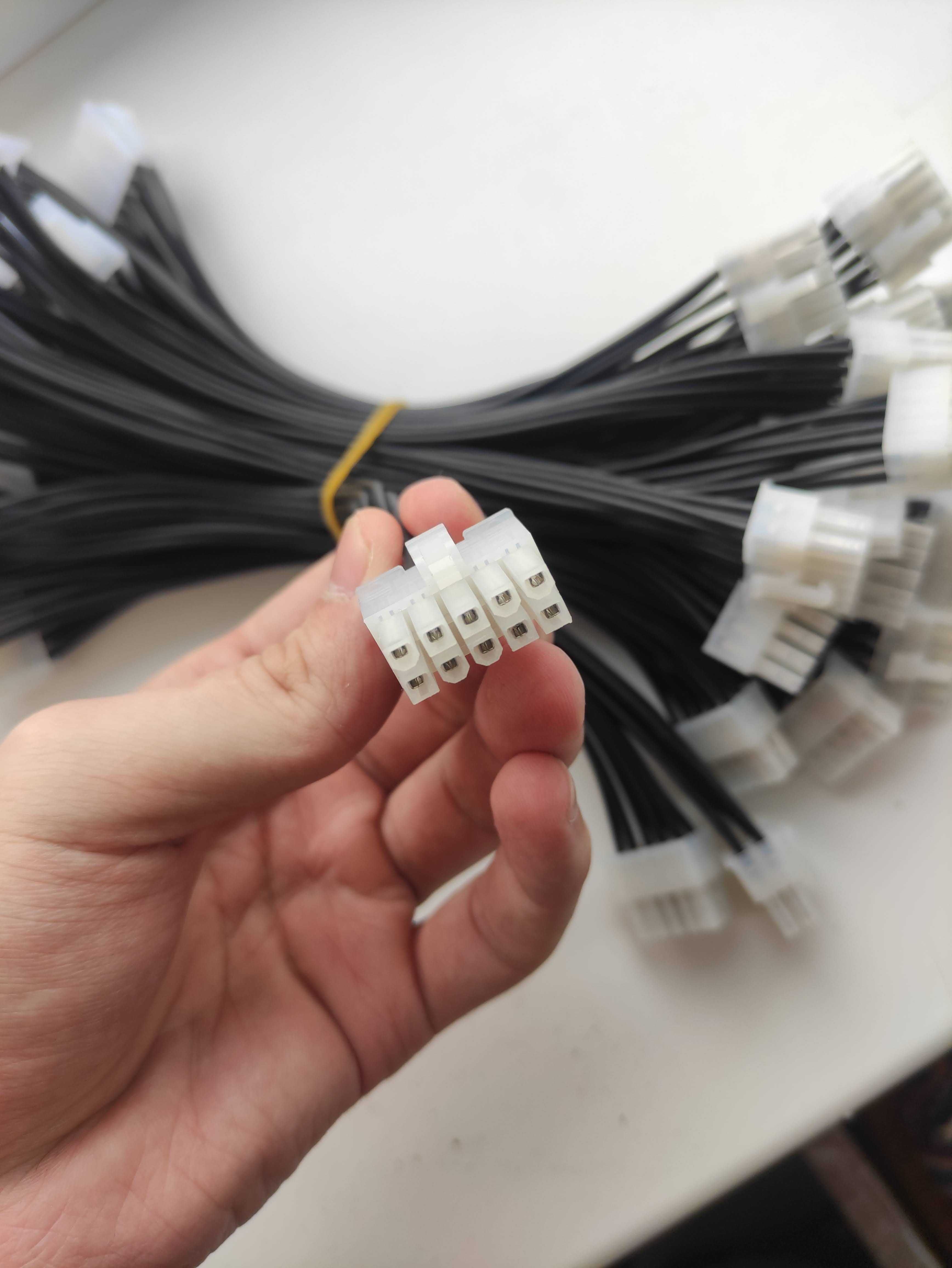 Переходник для видеокарты 6pin x 2x6+2pin Pcie .И удлинитель 10pin