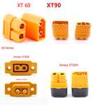 Разъёмы питания XT60, XT90, T-plug, Amass XT60H, Amass XT60E, MR30