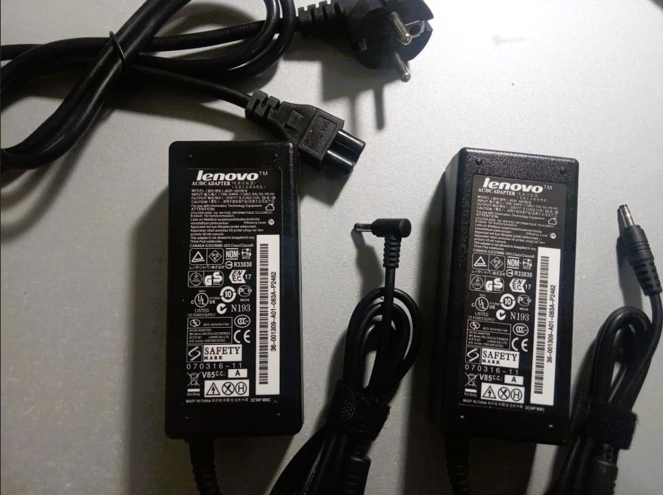 (леново) Lenovo на ноутбук (блок питания - зарядка - шнур) . .