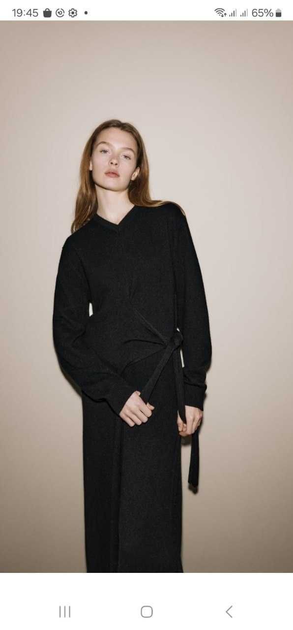 Платье ZARA из 100% кашемира