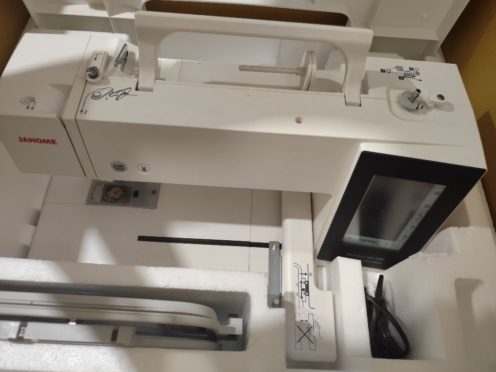 Продаю Вышивальную машину Janome Memory Craft 500E