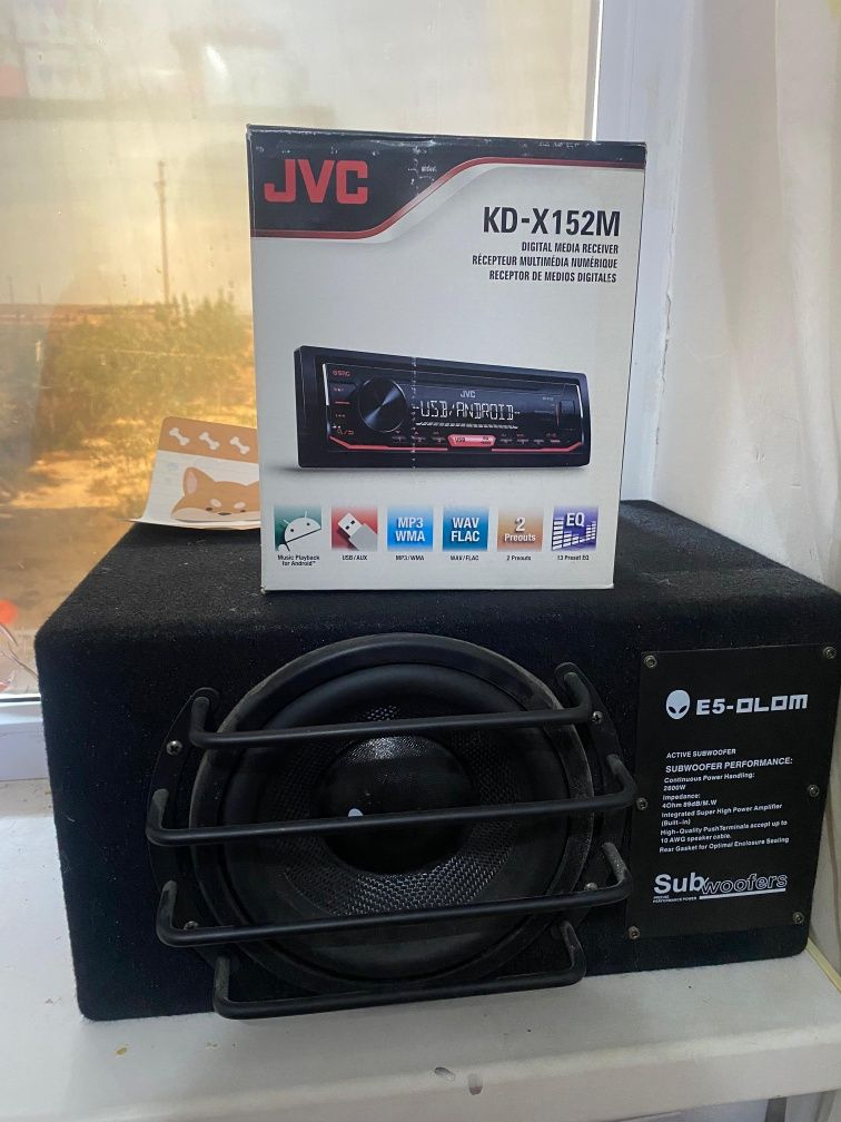 Буфер елемент5, jvc мафон сатылады