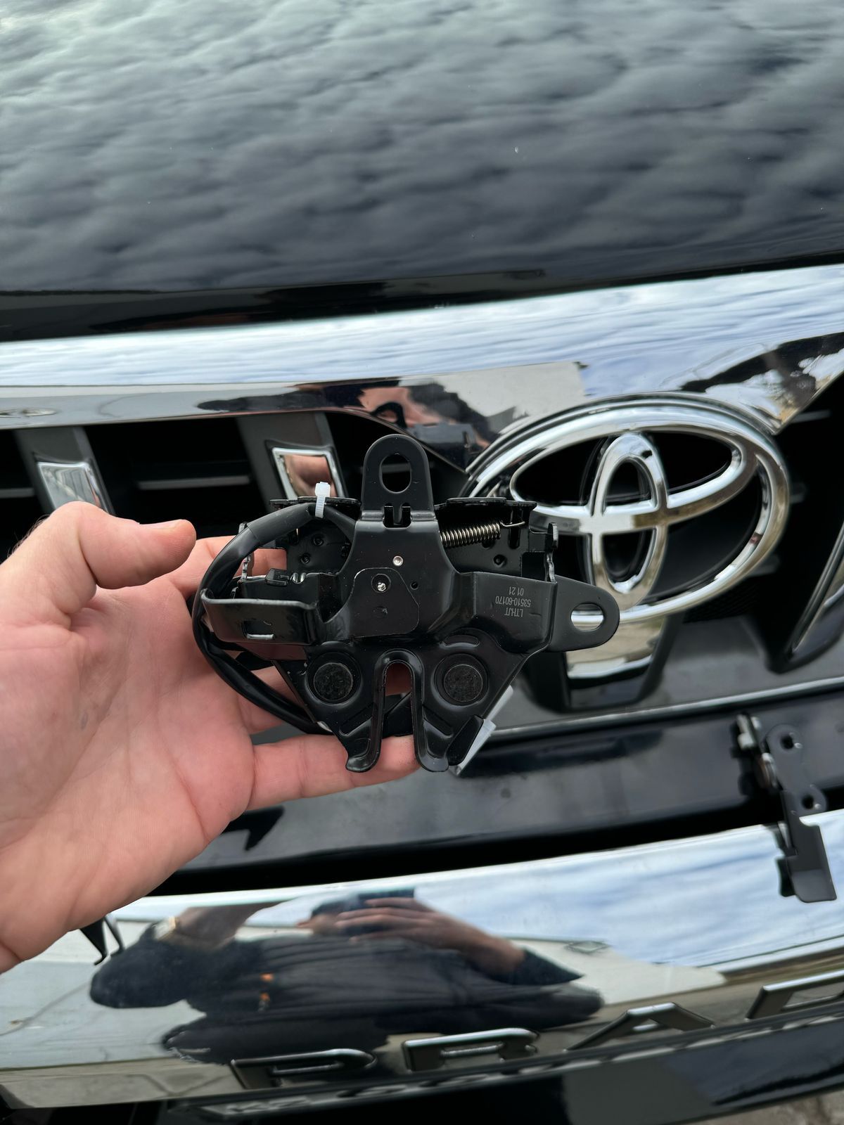 Крепление заднего бампера Тойота Прадо 120 Лексус gx470