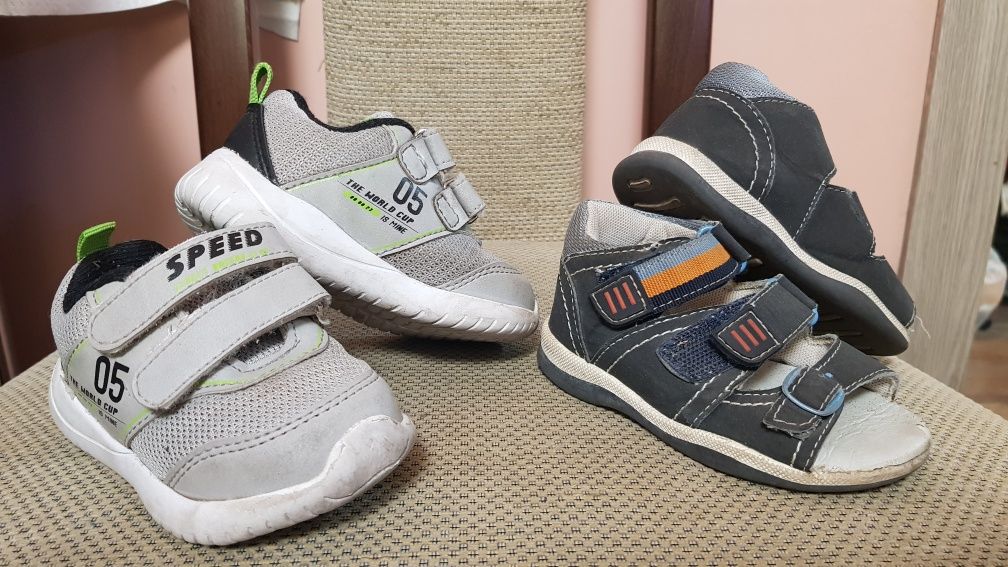 Кроссовочки Lc Waikiki 21 р и сандалии Bobbi shoes 22р