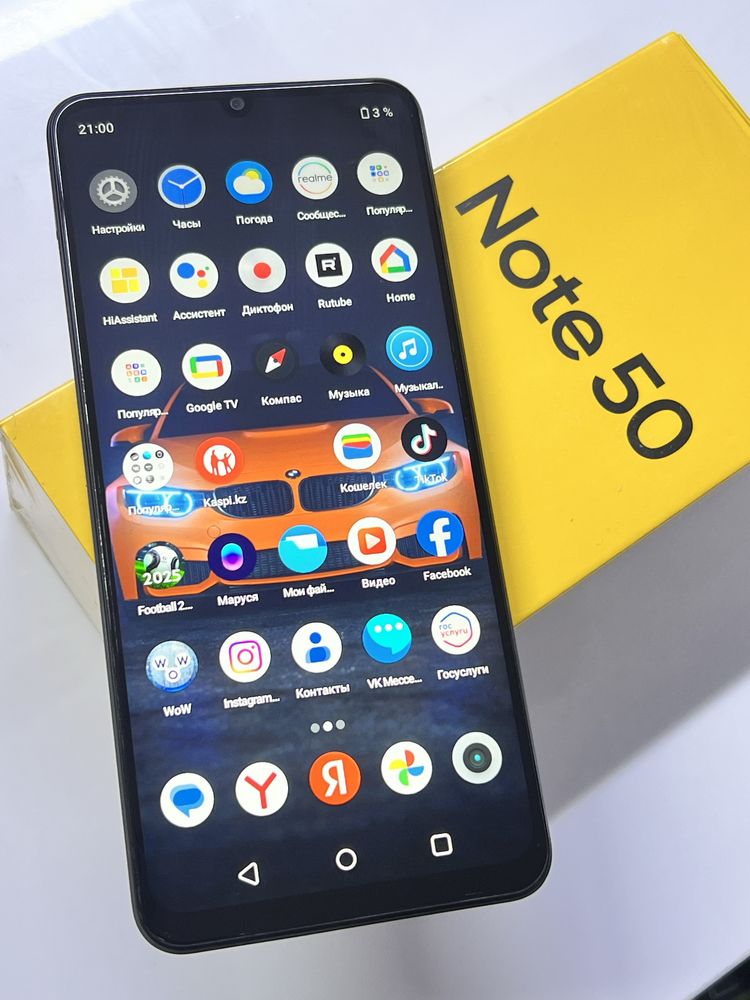 Realme Note 50 Black 64Gb