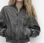 Zara бомбер новая