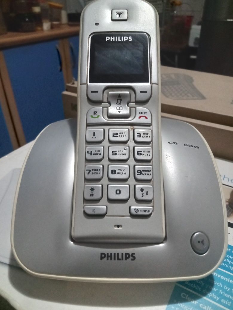 Продам радиотелефон  Philips б/у в хорошем  состоянии