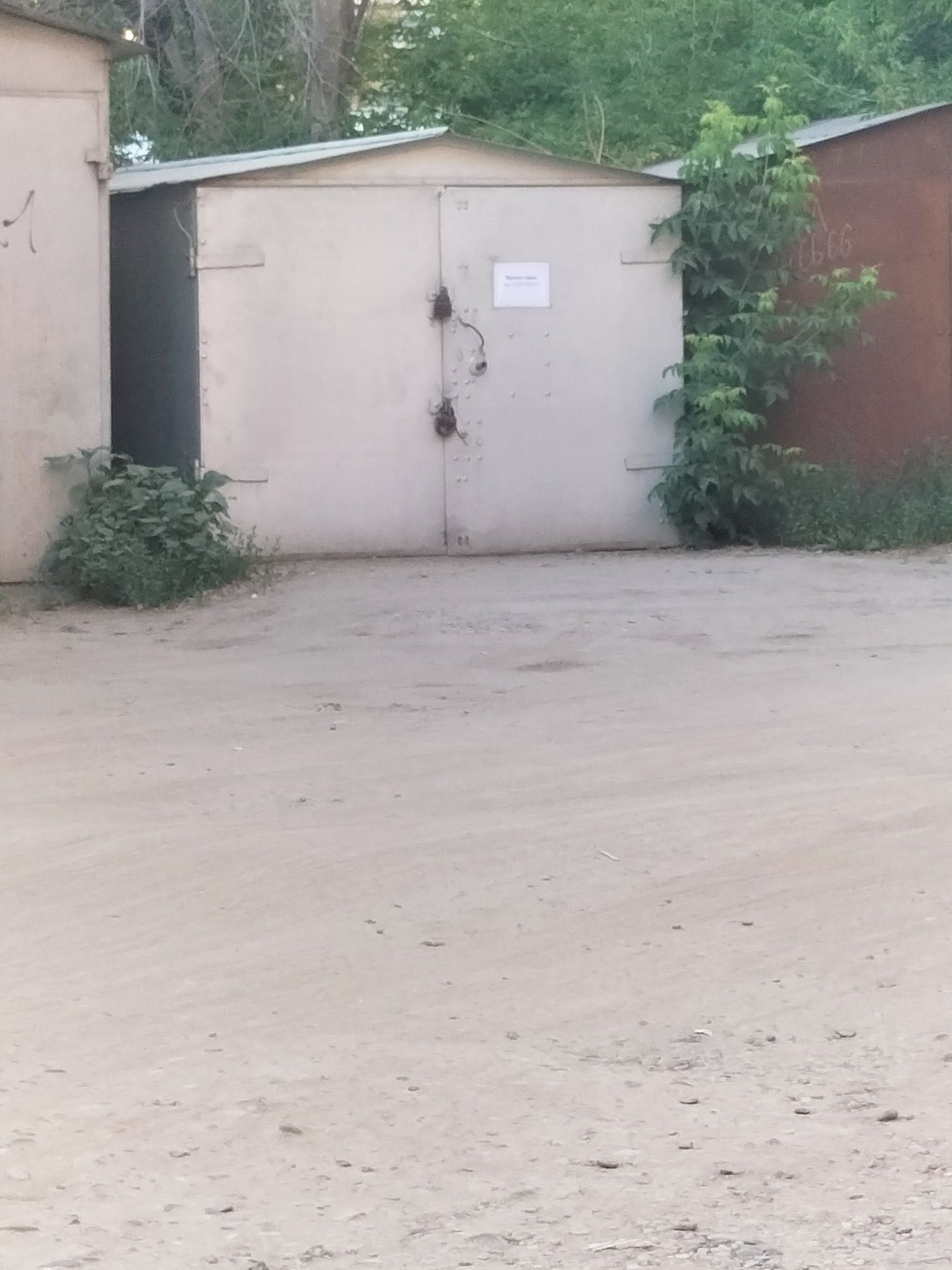 Гараж металлический