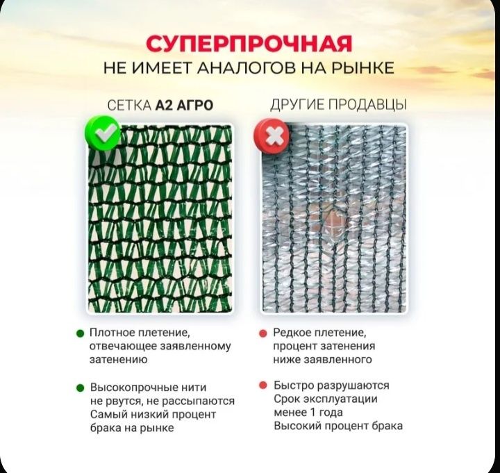 Сетка затеняющая
