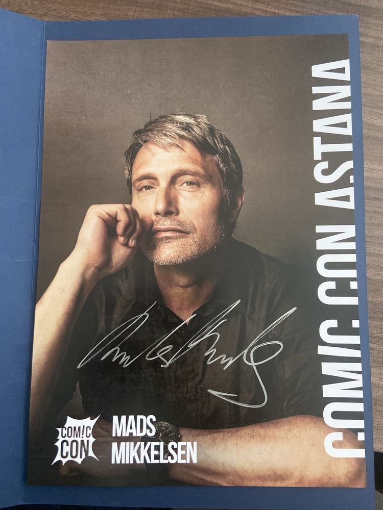 Автограф Мадс Миккельсен/Mads Mikkelsen