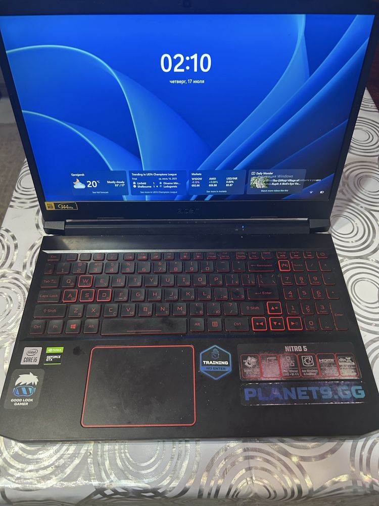 игровой ноутбук acer nitro 5