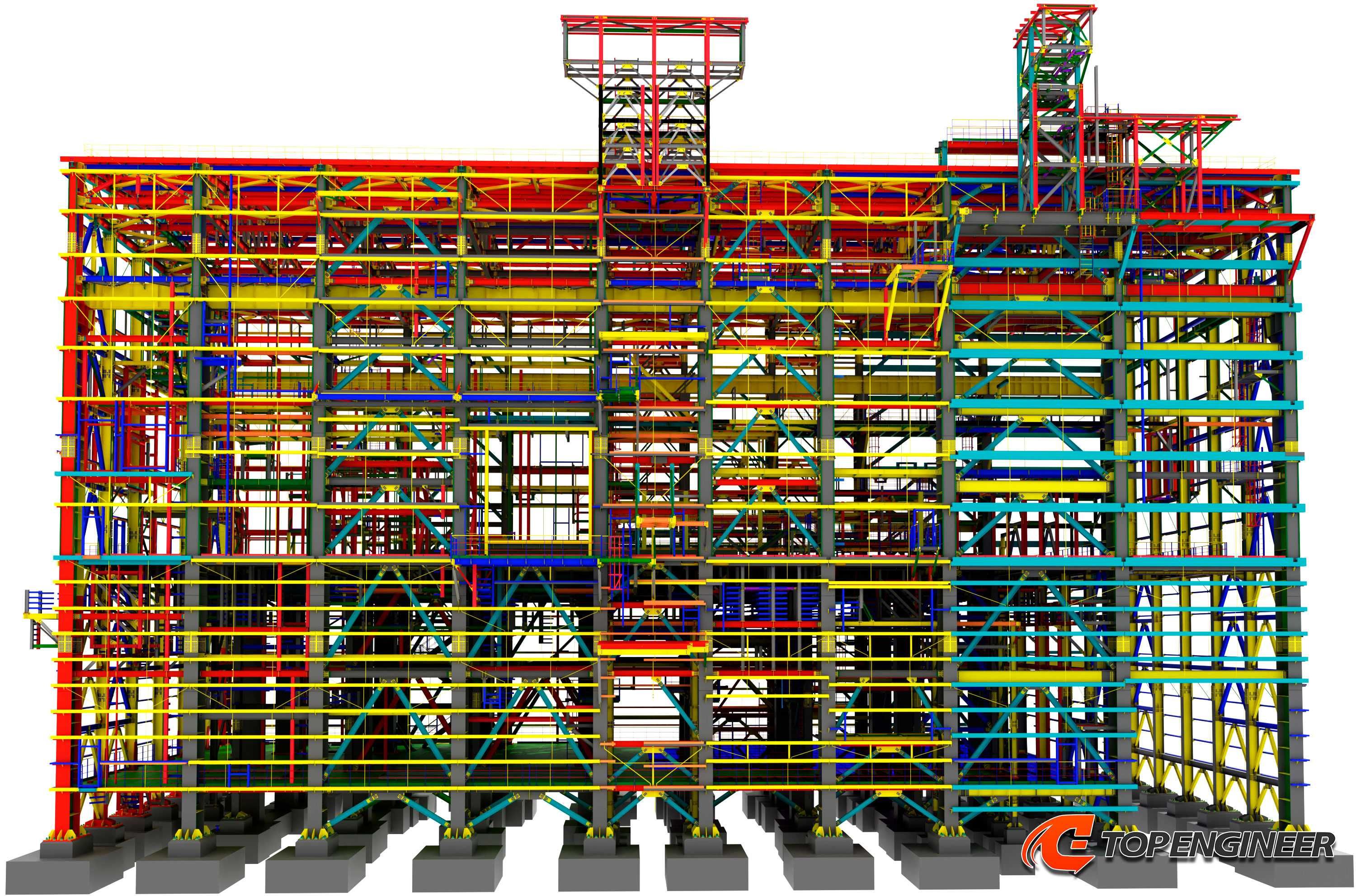 КМД чертежи с BIM технологии. ПОС, Расчеты зданий Еврокод. Км, Кж, Ар