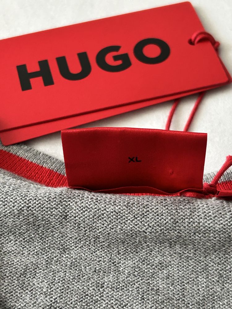 HUGO! Хлопковый мужской пуловер