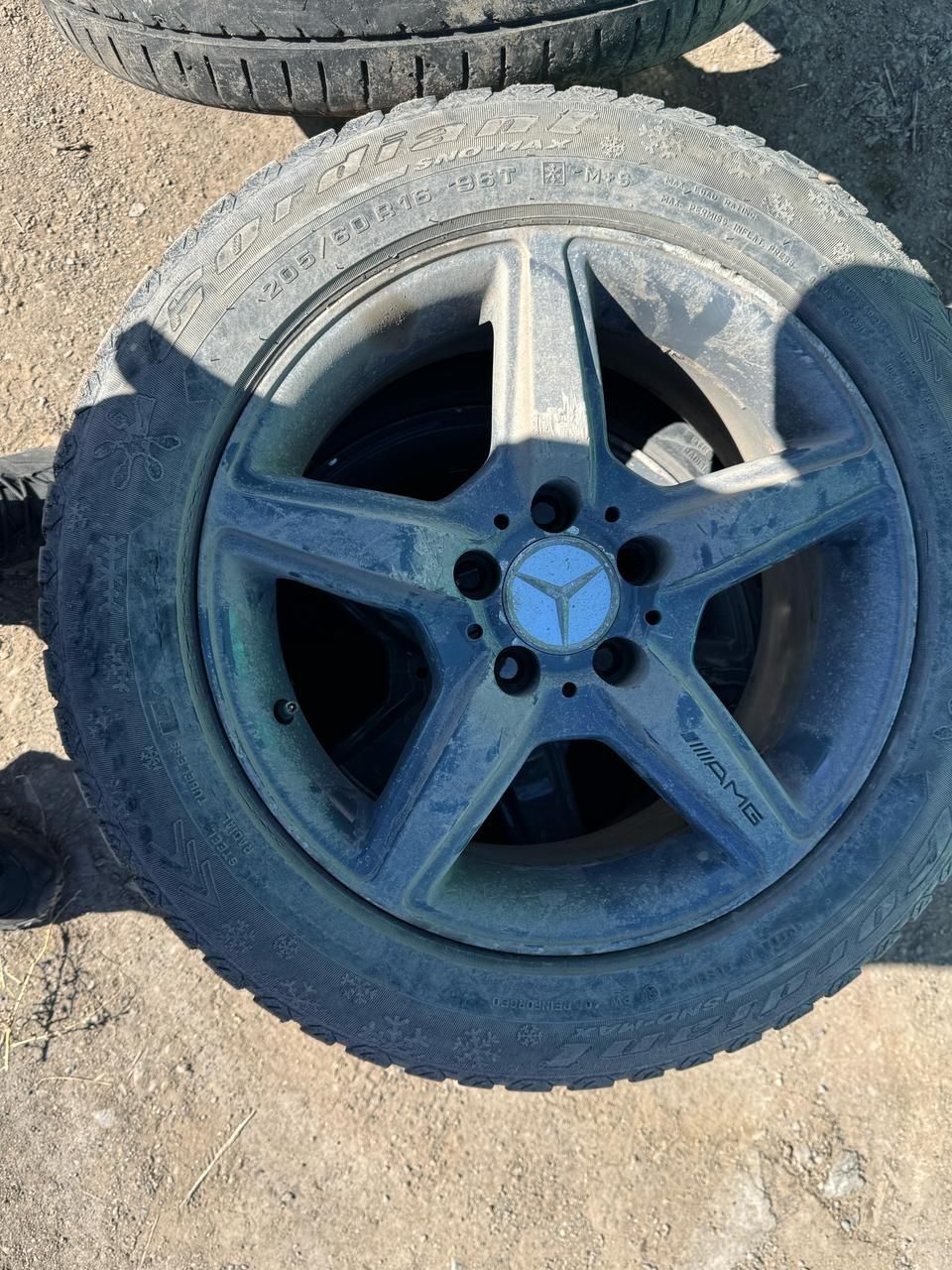 Диски AMG  с резиной