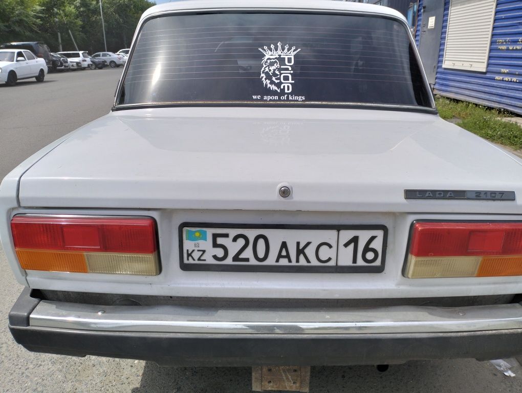 Ваз 2107 в ХТС 2007 г инжектор,сел поехал!