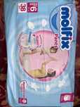Продаю памперс :мама знает-6ка и molfix-6ка
