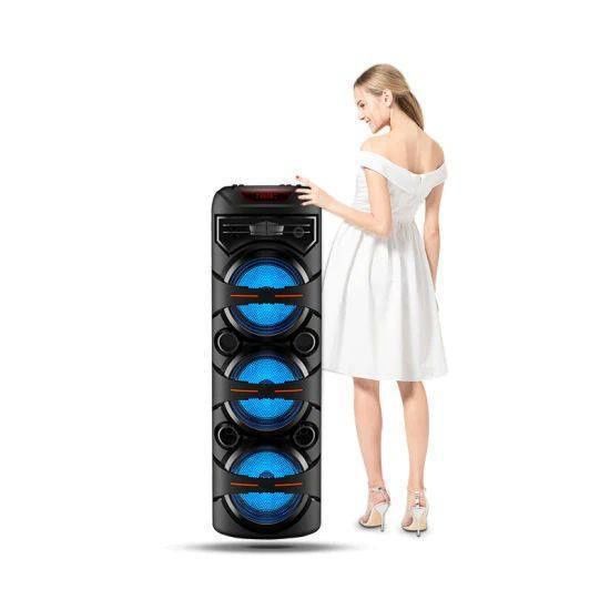 БЕСПРОВОДНАЯ КОЛОНКА С безпроводным микрофоном.   ZQS8302)