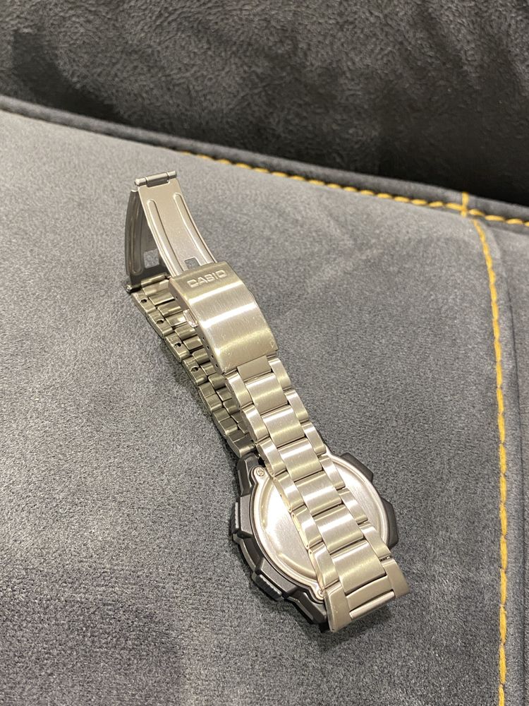 Casio World Time AE -1000W-металлический браслет,10 -летняя батарейка