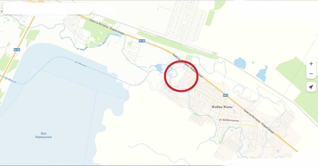 Участок ИЖС в Жибек Жолы