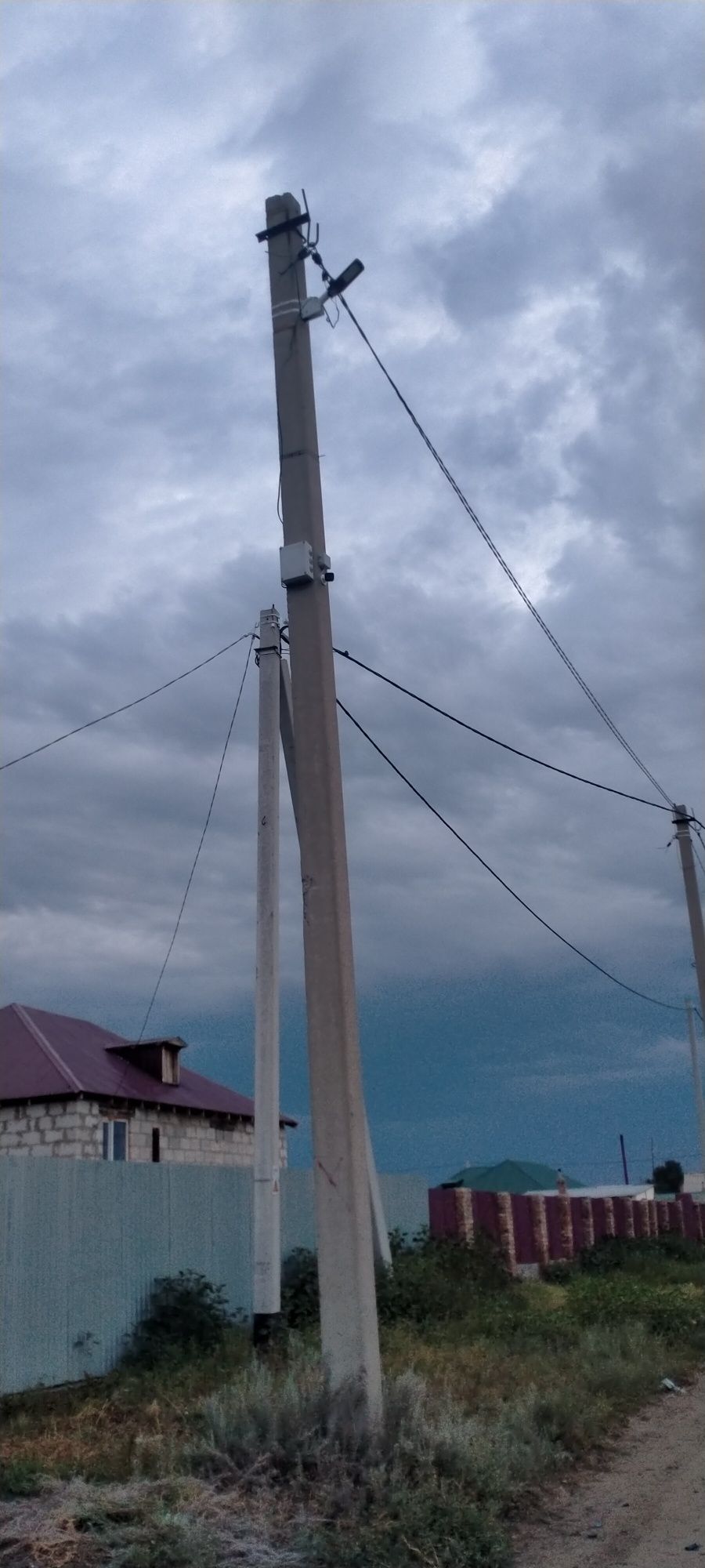 Апора ЖБ на электро
