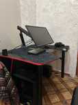 Компьютерный игровой стол DreamDesk (RedxBlack)