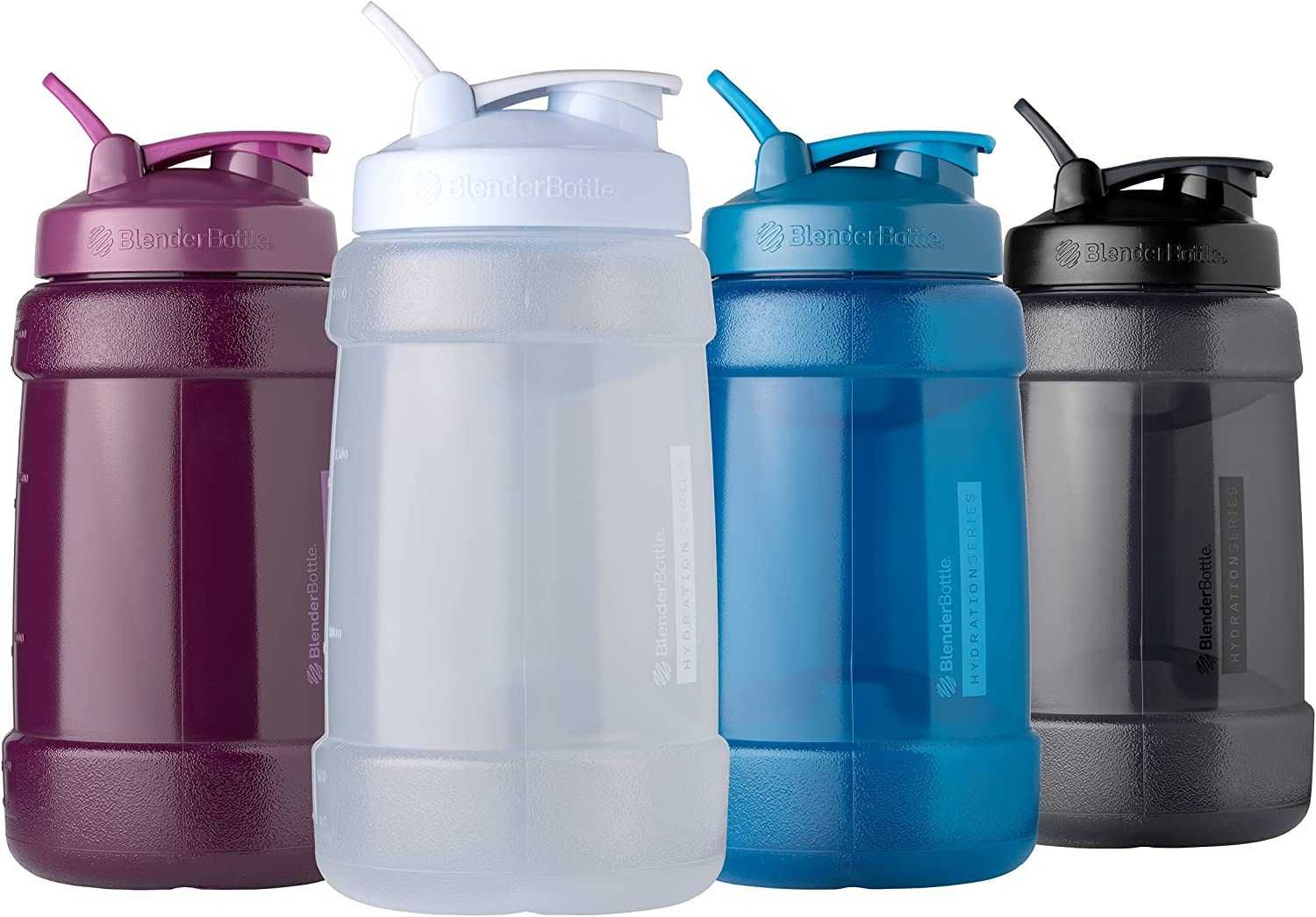 Шейкер, бутылка для воды "KODA", 2.2л, Plum,BlenderBottle, синяя