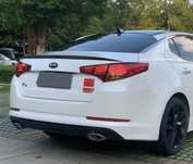 Спойлер kia k5 черный