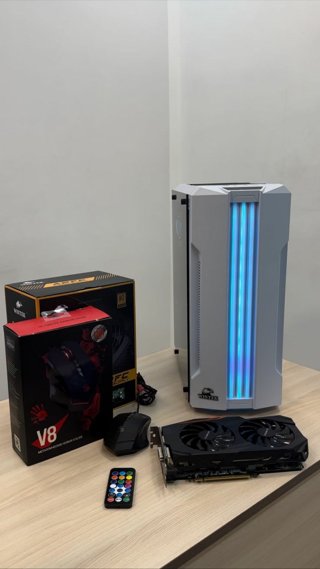 Продажа игрового комплекта с компьютером со скидкой